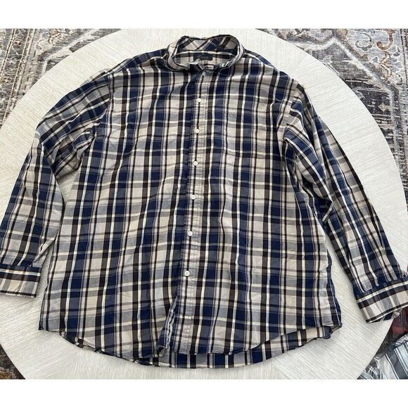 Roundtree Yorke 2XB Button‎ Down Shirt. 2XL Big & Tall Long Sleeve - Picture 1 of 6